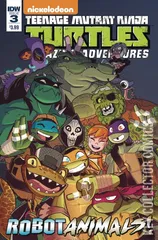 Cover for Teenage Mutant Ninja Turtles: Amazing Adventures - Robotanimals #3