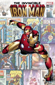 Variant Cover for Iron Man #600