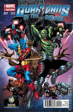 Variant Cover for Guardians of the Galaxy #17
