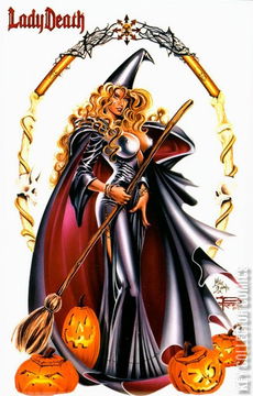 Variant Cover for Lady Death: Mischief Night #1