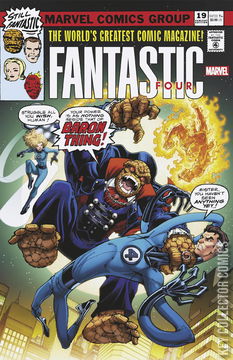 Variant Cover for Fantastic Four #19
