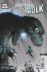 Variant Cover for Godzilla vs The Incredible Hulk #1
