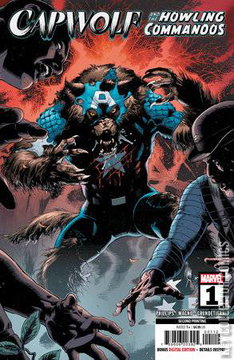 Variant Cover for Capwolf and the Howling Commandos #1