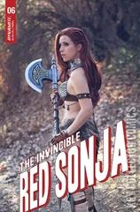 Variant Cover for Invincible Red Sonja #6