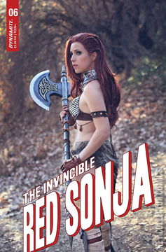 Variant Cover for Invincible Red Sonja #6