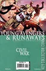 Cover for Civil War: Young Avengers and Runaways #4
