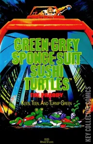 Green-Grey Sponge-Suit Sushi Turtles #1