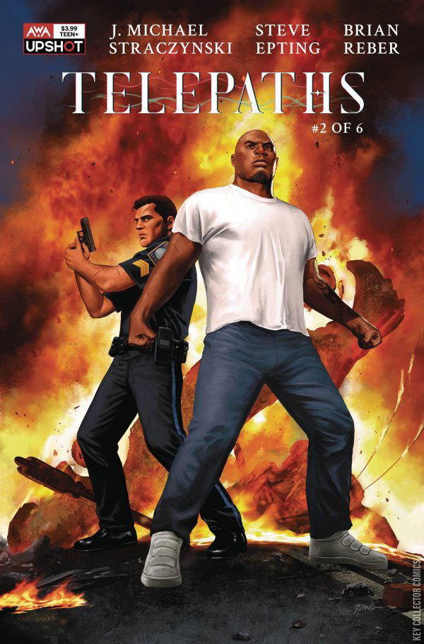 Cover art for Telepaths #2