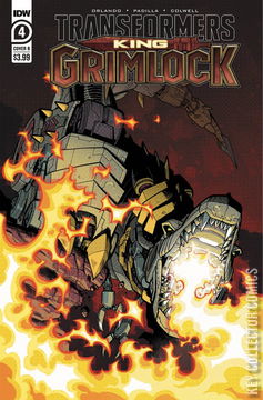 Variant Cover for Transformers: King Grimlock #4