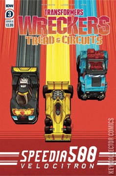Variant Cover for Transformers: Wreckers - Tread & Circuits #3