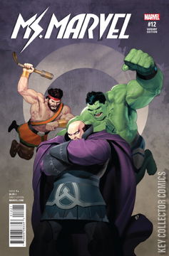 Variant Cover for Ms. Marvel #12