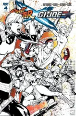 Variant Cover for Street Fighter X G.I. Joe #4