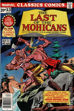 Variant Cover for Marvel Classics Comics #13