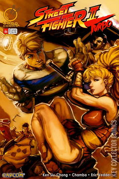 Variant Cover for Street Fighter II Turbo #6