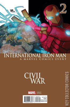 Variant Cover for International Iron Man #2