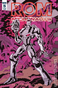 Variant Cover for ROM and the Micronauts #5