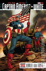 Variant Cover for Captain America: White #2