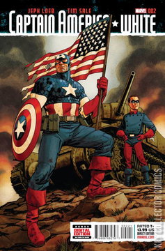 Variant Cover for Captain America: White #2