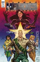 Variant Cover for Hasbro Heroes Sourcebook #1