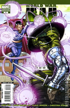 Variant Cover for World War Hulk #4