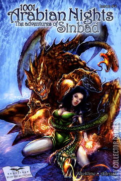 Variant Cover for 1001 Arabian Nights: The Adventures of Sinbad #4