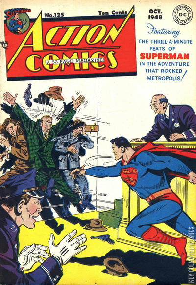 Action Comics #125 (1948) – Value & Key Facts | Key Collector Comics