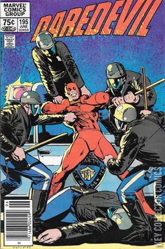 Variant Cover for Daredevil #195