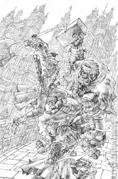 Variant Cover for Bloodborne: Bleak Dominion #1