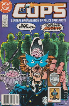 Variant Cover for COPS #10