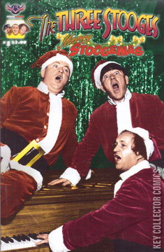 Variant Cover for The Three Stooges: Merry Stoogemas #1