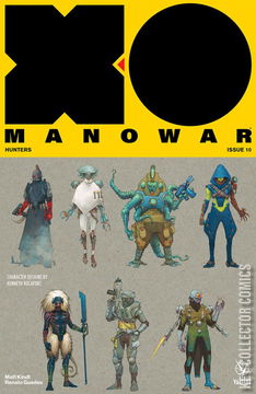 Variant Cover for X-O Manowar #10