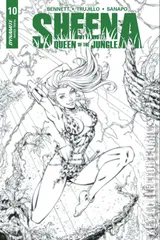 Variant Cover for Sheena, Queen of the Jungle #10