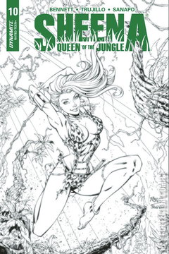 Variant Cover for Sheena, Queen of the Jungle #10