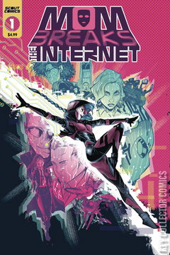 Variant Cover for Mom Breaks the Internet #1