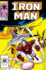 Cover for Iron Man #201