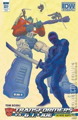 Variant Cover for Tranformers vs. G.I. Joe Movie Adaptation #1