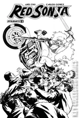 Variant Cover for Red Sonja #3