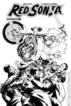 Variant Cover for Red Sonja #3