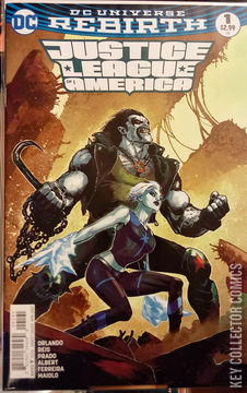 Variant Cover for Justice League of America #1