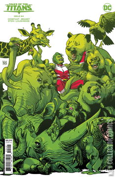 Variant Cover for Tales of the Titans #4