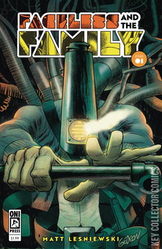 Variant Cover for Faceless and the Family #1