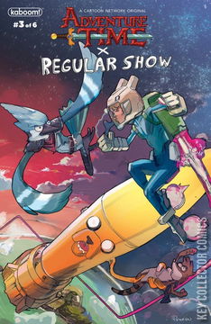 Variant Cover for Adventure Time / Regular Show #3