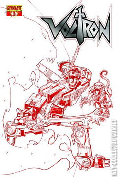 Variant Cover for Voltron #3