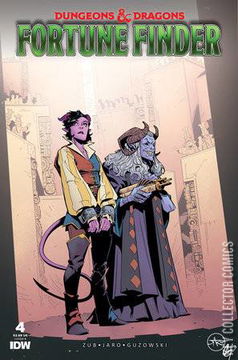 Variant Cover for Dungeons & Dragons: Fortune Finder #4
