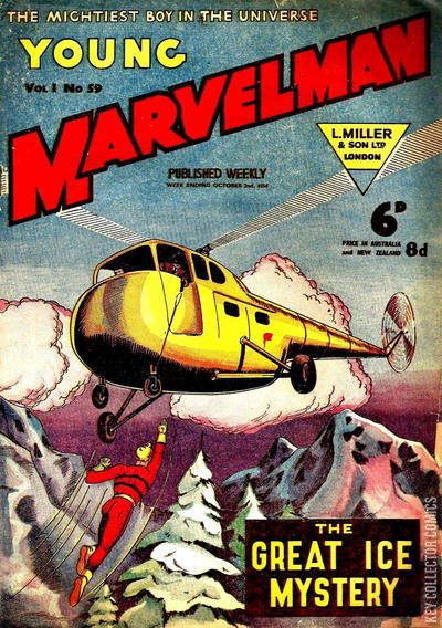 Cover art for Young Marvelman #59 