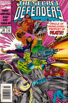 Variant Cover for Secret Defenders, The #13