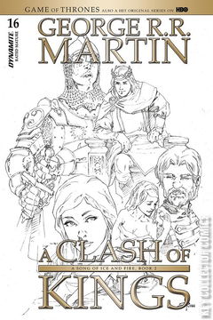 Variant Cover for A Game of Thrones: Clash of Kings #16