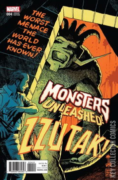 Variant Cover for Monsters Unleashed #4