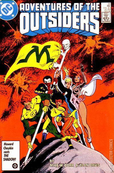 Adventures of the Outsiders by DC | Key Collector Comics