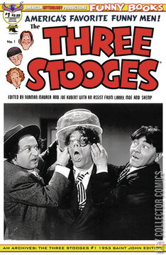 Variant Cover for AM Archives: The Three Stooges - 1953 #1